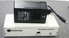 Black Box AC056A-R2 VGA Splitter 2 Channel with Power Supply US Seller picture