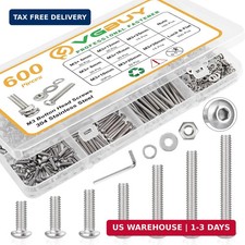 600pcs M3 Screw Assortment Kit, M3 Screws (8 Sizes 6-30mm) for 3D Printer DIY, H picture
