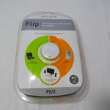 Belkin Flip 2 Port External KVM Switch PS/2 - New in Original Packaging picture