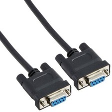 ELECOM RS-232C environment reverse cable D-Sub9 pin female - D-Sub9 pin female picture