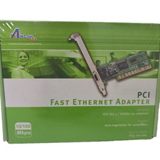 Airlink 101 - 32 bit PCI Ethernet Adapter 10/100Mbps Plug And Play New Sealed picture