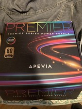 Apevia ATXPM1000W Premier 1000W 80+ Gold RGB Power Supply picture
