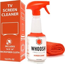 Screen Shine Pro 16.9 fl oz Refillable Cleaner & Eco-Friendly Microfiber Cloth picture
