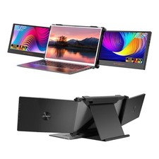 Portable Dual Gaming Monitor Triple Screen Extender HDMI for 13-17.3'' Laptop US picture