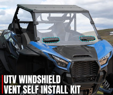 New 2x UTV Windshield Vent Self Install Kit for Can Am Maverick X3 Accessories picture