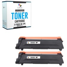 2PK CMYi Compatible TN660 Black Printer Toner Cartridge fits Brother DCP-L2540DN picture