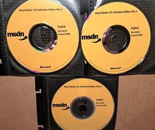 Microsoft Visual Studio 6.0 Enterprise Edition w/ MSDN Library MSDE & License picture