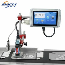 Automatic 12.7mm Inkjet Printer for Date Coding QR Barcode without conveyor picture