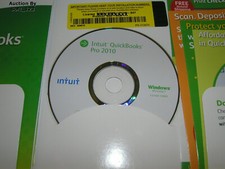 INTUIT QUICKBOOKS PRO 2010 FOR WINDOWS PC FULL VERSION with VALIDATION CODE picture