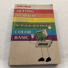 Getting Started with Extended Color Basic  Book TRS-80 Tandy Radio Shack picture