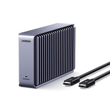 UGREEN 80Gbps M.2 NVMe SSD Enclosure with Aluminum Double-Sided Fin Heat... picture