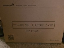 AAAwave The Sluice V2 12GPU Open Frame Mining Rig Frame Chassis picture