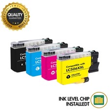 4PACK Compatible LC506XXL Ink Cartridges Combo for Brother MFC-J4555DW LC506 picture