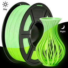 250G Glow in the Dark Filament Multicolor, Green, Blue, Purple and Rainbow, PLA picture