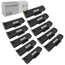 10PK 111s BLACK for Samsung MLT-D111S Toner Cartridge Xpress M2024 M2070FW M2070 picture