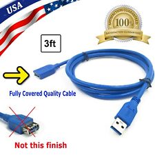 3FT (3 Feet) USB 3.0 SuperSpeed Male A to Female A Extension Cable Cord M/F USB3 picture