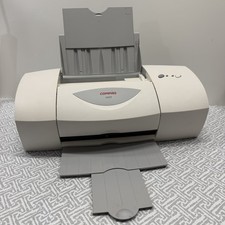 Compaq IJ600 Color Inkjet Printer 4103-CP1 Vintage Retro Untested For Parts Only picture
