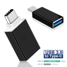 2pcs For MacBook Pro 15'' 2023 Thunderbolt 3 to USB 3.0 Adapter USB C to USB 3.0 picture