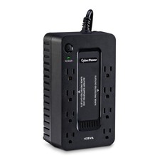 Uninterruptible Power Supply UPS Battery Backup 425VA 260W Surge Protector Stand picture