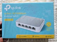 TP-Link TL-SF1005D Desktop Switch 5-Port 10/100Mbps Fast Ethernet - New In Box picture