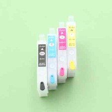 4pc Refillable Ink Cartridge With Chip For Eps WF-2010W 2510WF 2520NF printer picture