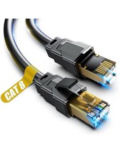 Cat 8 Ethernet Cable, 15 Ft Heavy Duty High Speed Internet Network Cable picture