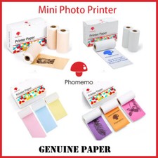 Adhesive Thermal Sticker Paper for Phomemo T02 M02 M03 Bluetooth Pocket Printer picture