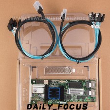 Adaptec ASR-6805 8-Kanal PCIe SAS/S-ATA RAID Controller IT Mode 2x 8087 Cable picture
