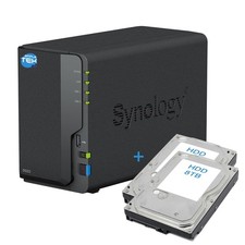 SYNOLOGY DS223 NAS 2-Bay Dual HDD 8TB Preinstalled SATA Ethernet LAN IP picture