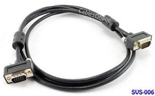 6 feet Ultra-Slim Super-VGA (HD15) M/M Monitor Cable picture
