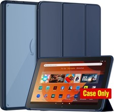 Case for Fire HD 10 Tablet 13th Gen, 2023 - Stylish PU Leather Trifold Cover picture