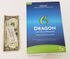 Dragon Naturally Speaking 11 Premium Speech Recognition Software w Headset - NEW picture