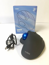 Nulea M501 Wireless Optical Trackball Mouse Bluetooth USB Receiver 1200 DPI picture