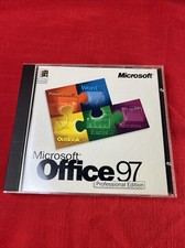 Microsoft Office 97 Professional Edition - Complete In Case With Product Key picture