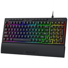 K515 Shiva Wired Membrane Gaming Keyboard, 98 Keys Mechanical-Feel Keyboard picture
