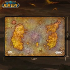 Blizzard Official World of Warcraft Azeroth Map Large Mouse Pad/Desk Mat picture