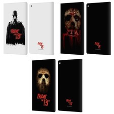OFFICIAL FRIDAY THE 13TH 2009 GRAPHICS LEATHER BOOK WALLET CASE FOR AMAZON FIRE picture