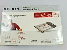 Belkin F5d7010 Wireless G 802.11g Laptop PCMCIA Notebook WIFI Network Card NEW picture