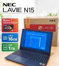 NEC LAVIE N15 Ryzen 7 Extreme Edition AMD Radeon SSD 1TB 16GB 15.6