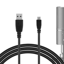Geekria  Microphone Cables for Razer Seiren X, Seiren Emote (9 ft) picture