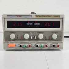 TESTED RSR HY3002-3 Triple Output Linear DC Power Supply 2x 0-30V 2A 5V3A GradeA picture