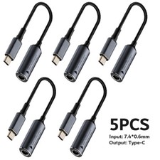5 x 140W Laptop Charger Converter USB Type C Power Charging Cable Adapter 7406 picture