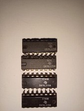LOT of 4* Texas Instruments SN74LS75N BISTABLE QUAD LATCHES VINTAGE FROM 1978 picture