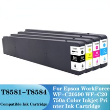 T8581- T858 4Compatible Ink Cartridge  For Eps  WF-C20590 WF-C20750a Printer picture