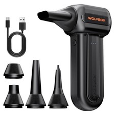 WOLFBOX MF60 Compressed Air Duster, 3-Speed Adjustable, Electric, Cordless picture