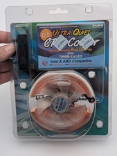 ZALMAN Ultra Quiet CPU Cooler -- 7000B-Cu LED -- Intel Socket 478 Copper picture