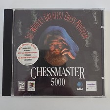 Mindscape Chessmaster 5000 Chess PC CD-ROM Game for Windows 95, English picture