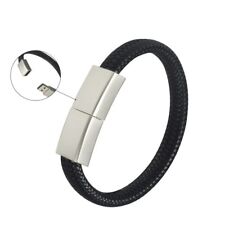 Bracelet USB Flash Drive 64GB Black Wristband Drive Water Proof External Storage picture