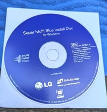 HITACHI-LG SUPER MULTI BLUE INSTALL DISC FOR WINDOWS SAC35575222 (BLUE) picture