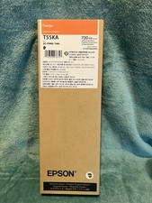 Genuine Epson T55KA Ink Cartridge Orange 7000/9000 Series Date: June 2027 picture